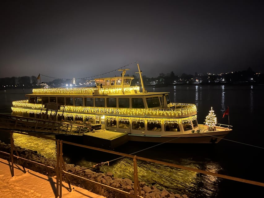 From Bonn: Christmassy Advent Cruise on the Rhine - Snacks from the onboard galley, and how to stay comfortable