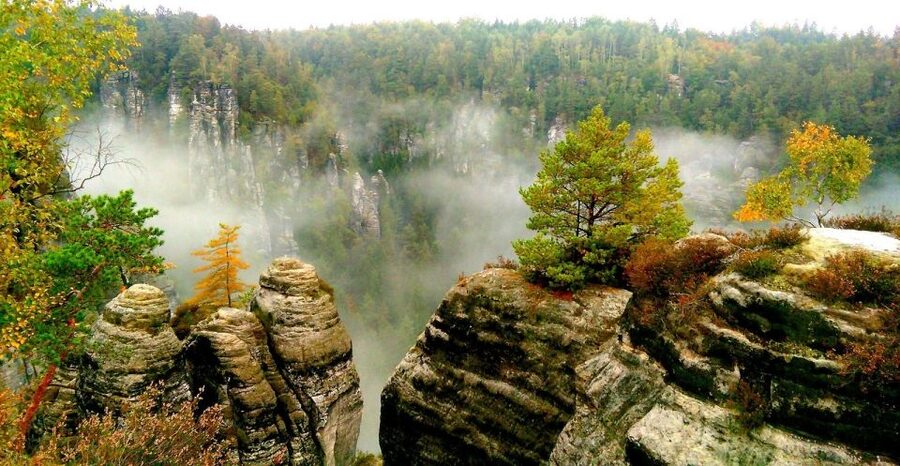 From Dresden: Bohemian & Saxon Switzerland Day Trip - Winter Edition: Snowy Sandstone And Neurathen Castle