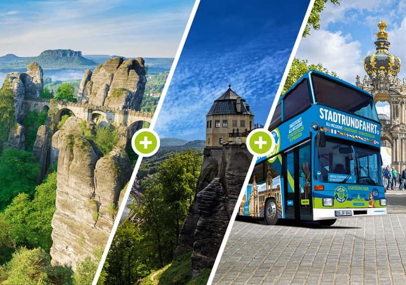 From Dresden: Saxon Switzerland National Park Full-Day Trip - Dresden pick-up and the double-decker ride