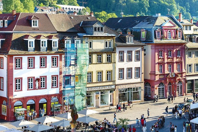 from Frankfurt: Heidelberg, Mercedes Museum / Schwetzinger Schloß - Karl Theodor Bridge and Old Town: quick viewpoints done right