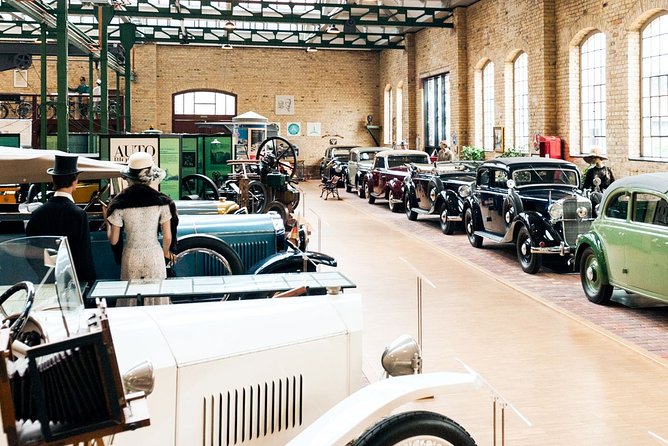 from Frankfurt: Heidelberg, Mercedes Museum / Schwetzinger Schloß - The Carl Benz museum stop in Mannheim: what makes it worth it