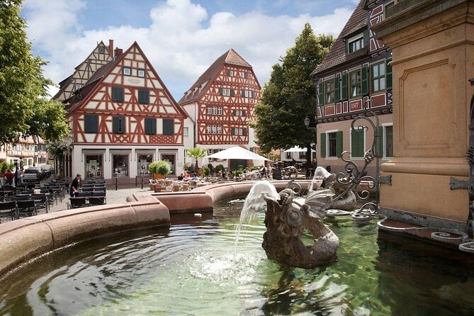 from Frankfurt: Heidelberg, Mercedes Museum / Schwetzinger Schloß - Price and logistics: what $295 buys you on a long day