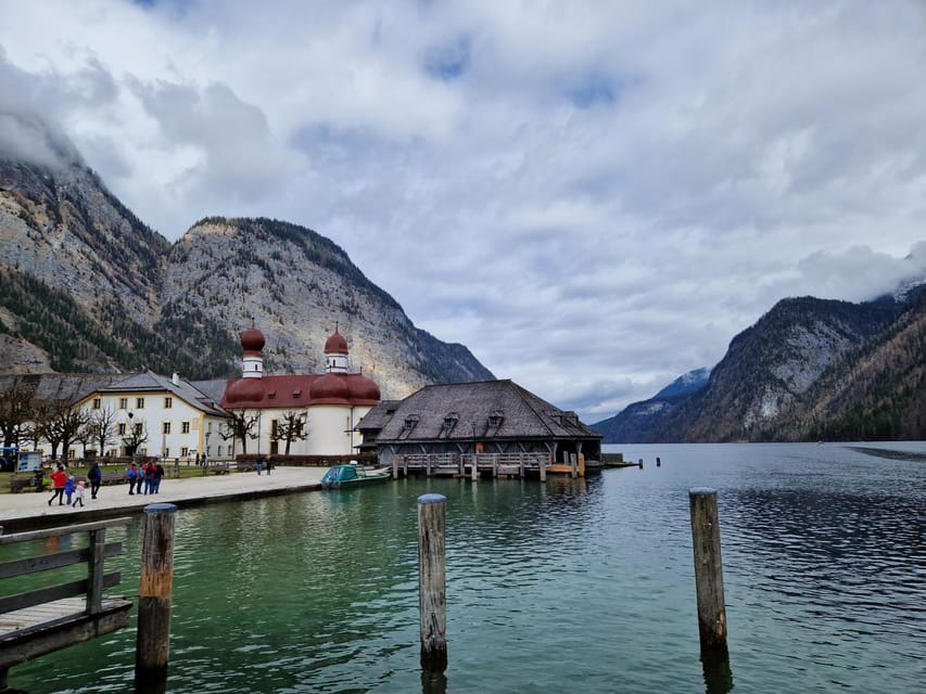 From Munich: Königssee Day Trip with Boat Ride and Salt Mine - Berchtesgaden salt mines: miner gear, glowing salt, and a 100-meter raft