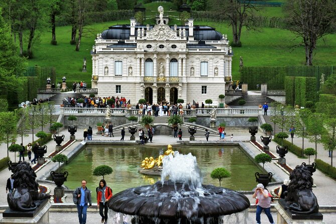 From Munich: Neuschwanstein Castle and Linderhof Private Tour - Schloss Linderhof: Ludwig’s Palace, Gardens, and the Venus Grotto Closure