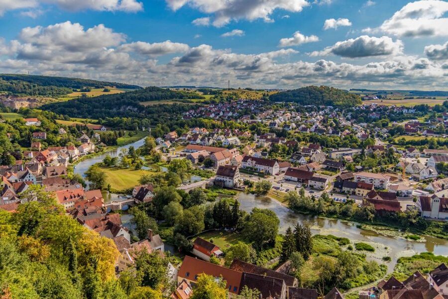 From Munich: Rothenburg and Nördlinger Ries Day Trip by Bus - Passing through Dinkelsbühl: towers, spires, and the Romantic Road rhythm