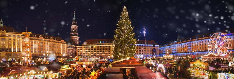 From Prague: Dresden Christmas markets and old town tour - Private pickup and the car ride, 110 minutes each way