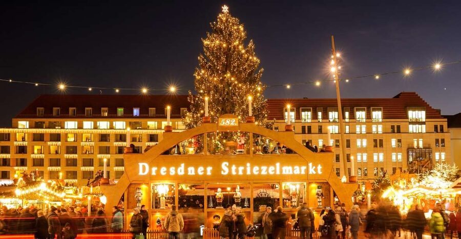 From Prague: Dresden Xmas Market & Saxon Switzerland Tour - Dresden’s historic center walk: get context before you wander