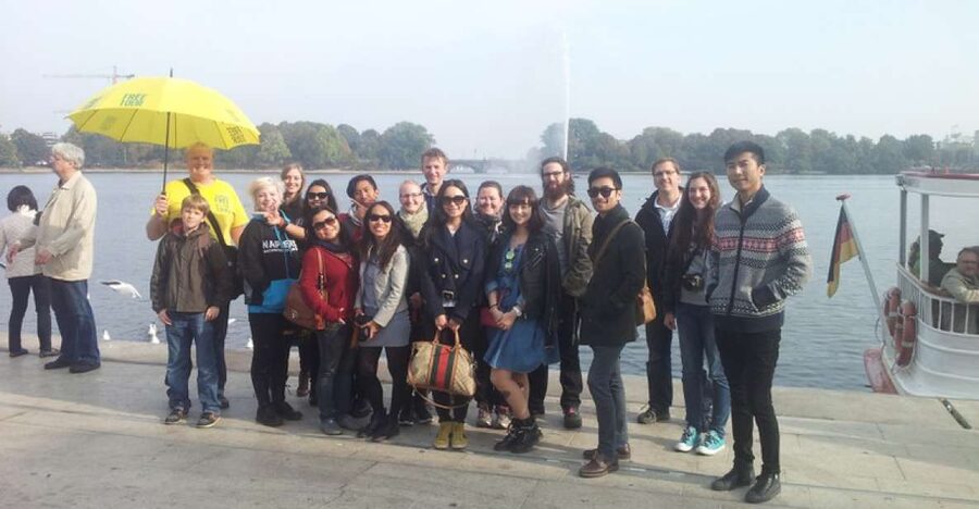 German Hamburg Historic City Center Pay-What-You-Want Tour - Town Hall and medieval churches, not just facades