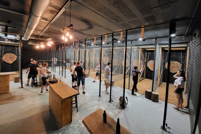 Guided Axe Throwing Experience in Frankfurt Altstadt - Practice Time, Safe Rules, and the Trick Shot Moment