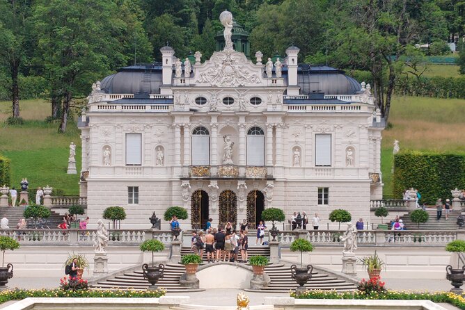 Half Day Private Tour Linderhof Castle & Oberammergau incl Ettal - Hohenschwangau morning options: bike and Lake Alpsee swim vs hike and castles