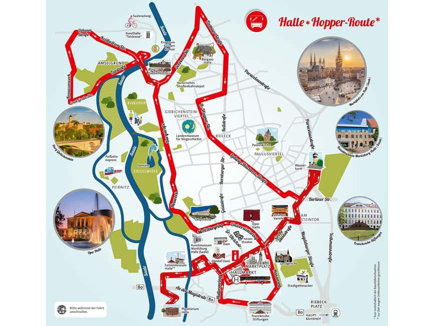 Halle (Saale) : Die Stadtrundfahrt mit dem Halle-Hopper - Why This Route Works for First-Timers and Busy Schedules