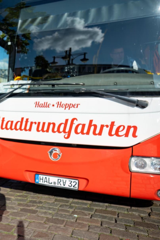 Halle (Saale) : Die Stadtrundfahrt mit dem Halle-Hopper - How the German Audio Guide Shapes Your Sightseeing Rhythm