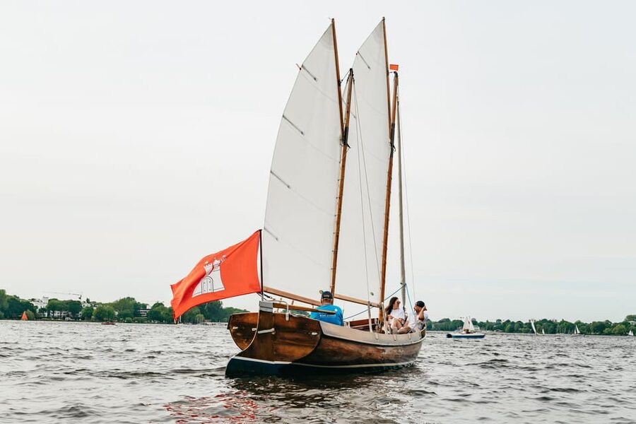 Hamburg: Alster River Sailing Tour on a 2-Masted Sailboat - Your Hands-On Sailing Moment: Sheets, Sails, and the Tiller