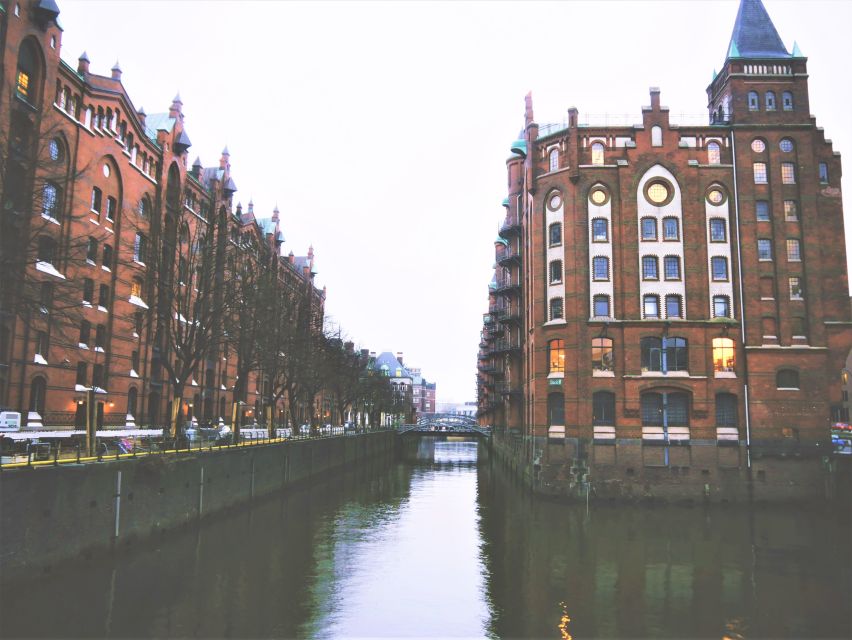 Hamburg: Elbphilharmonie Plaza and HafenCity Food Tour - Speicherstadt: red brick, narrow canals, and a UNESCO time capsule