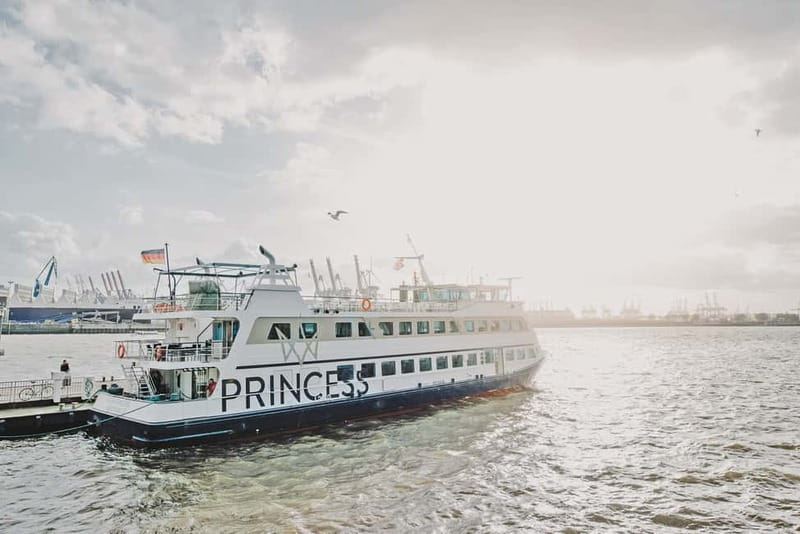 Hamburg: Guided Grand Harbor Sightseeing Cruise by Ship - Cruise ships, container terminals, and Blohm + Voss’s shipyard power