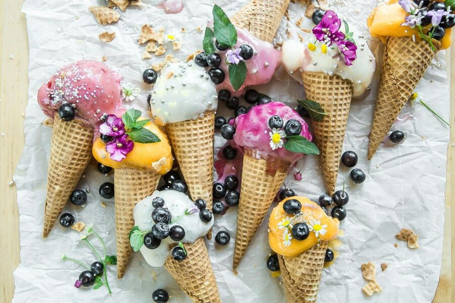 Hamburg: Ice-Cream Workshop - The included tasting: two scoops and a drink