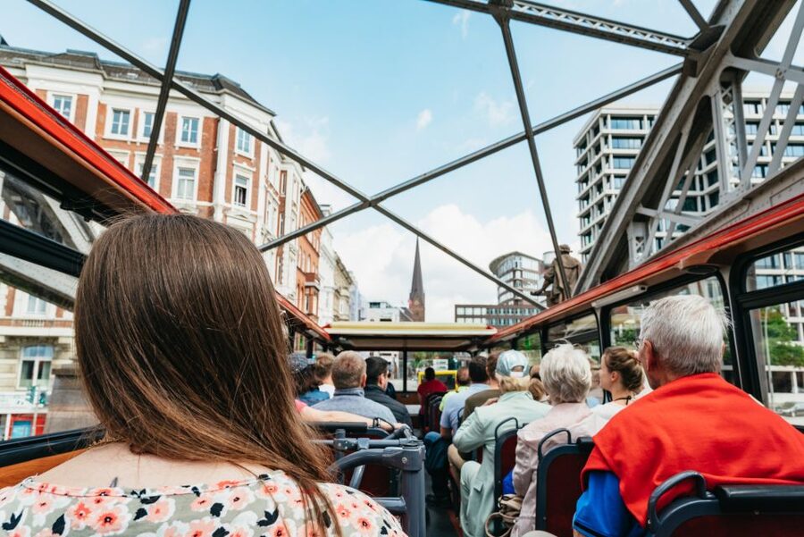 Hamburg: Line A Sightseeing Hop-On Hop-Off Bus Tour - Price and value: $24 for a whole-day city map