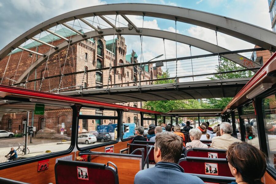 Hamburg: Line A Sightseeing Hop-On Hop-Off Bus Tour - Speicherstadt and the warehouse world: where the port becomes a district
