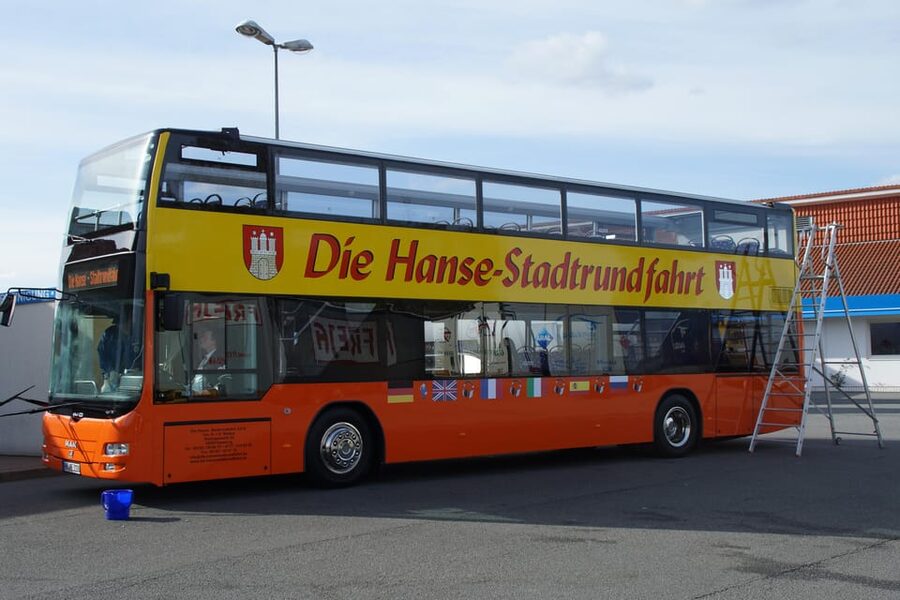 Hamburg : Line G Hop-On Hop-Off Sightseeing Tour - Audio guide and driver narration: easy listening, not just headphones
