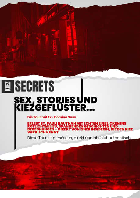Hamburg: Neighborhood tour with a former dominatrix - Secret stop: why the guide keeps part of it off the map