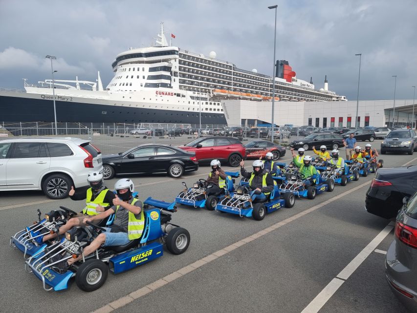Hamburg: Panoramic Streetkart Tour - Elbe Dike and Elbuferstraße: Where You Really Accelerate