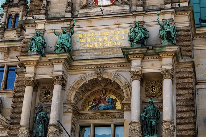Hamburg Private Guided Tour (walking) - Mahnmal St. Nikolai and the restaurant and bar area