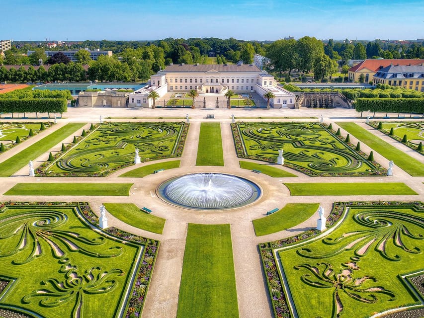 Hanover: Royal Gardens of Herrenhausen Guided Tour - The Great Fountain area, the part you should slow down for