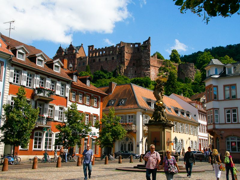 Heidelberg Castle Tour: Residence of the Electors - Meeting at Kornmarkt: simple starting point, less chance of chaos