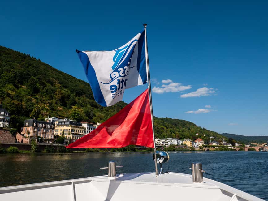 Heidelberg: Neckar River Sightseeing Cruise with a Drink - The 50-minute route: what each stretch is really for