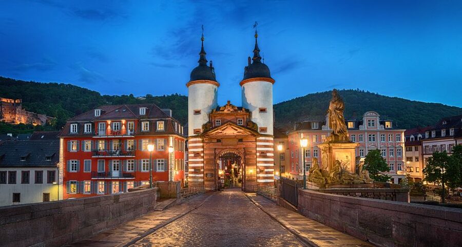 Heidelberg: Night Watchman Historic Adventure Tour - The old town bridge to tie it all together