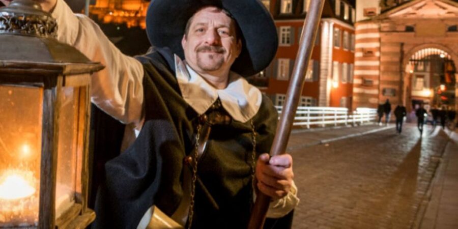 Heidelberg: On the trail of the Night Watchmen - The storytelling: former nightlife and how the night watchman saw Heidelberg