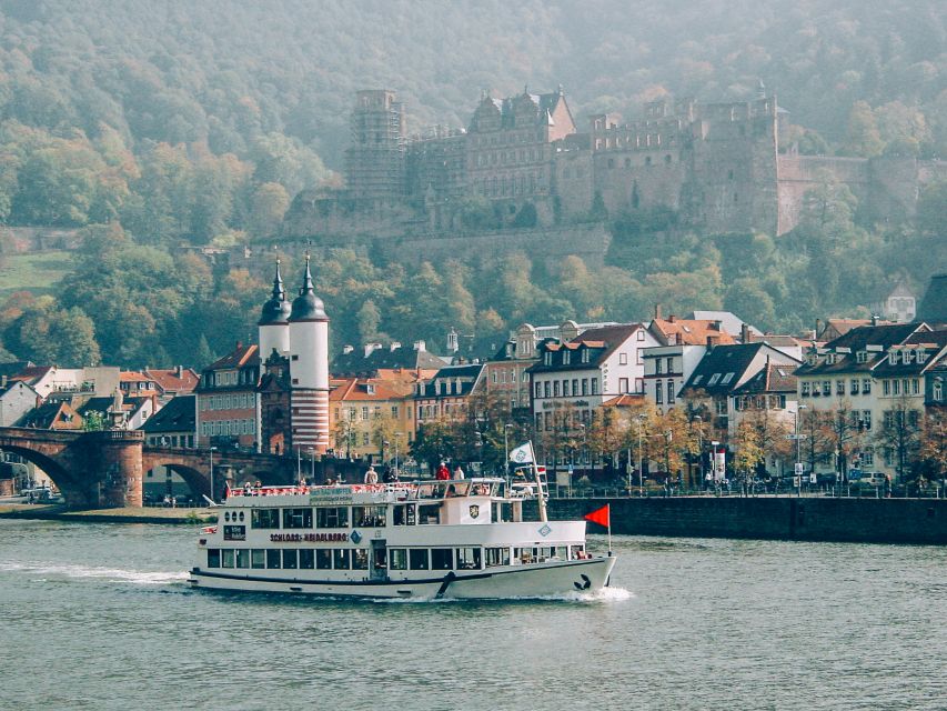 Heidelberg: Sightseeing Boat Tour with Mulled Wine - Price and value: $28 for sights plus a warm drink