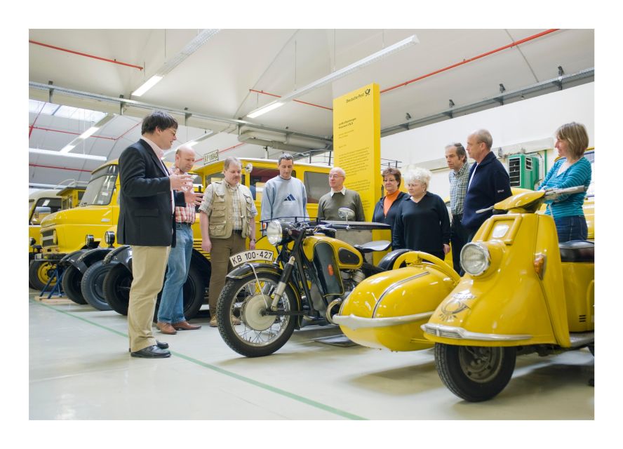 Heusenstamm:tour of the Depot of the museum of communication - Rare TVs, radio design icons, and those strange big machines