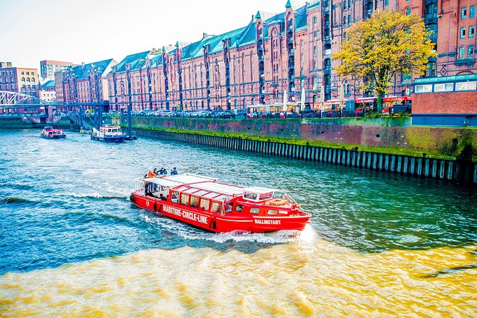 Hop-on hop-off on the water with the Maritime Circle Line in Hamburg - Stop 5: Speicherstadt, UNESCO warehouses you can do for free