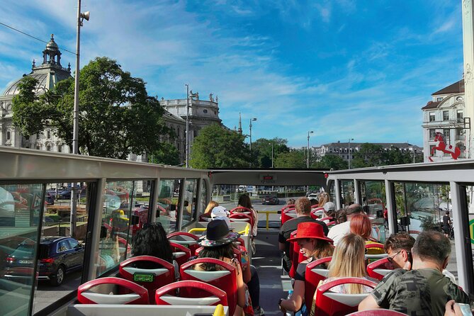Hop-On Hop-Off Tour CitySightseeing Munich - Starting at the right spot, Luisenstraße to Hauptbahnhof