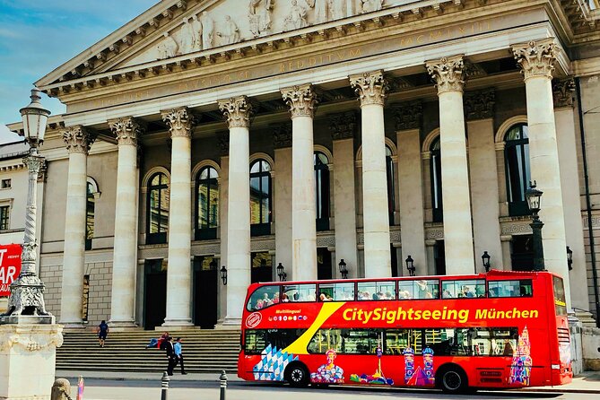 Hop-On Hop-Off Tour CitySightseeing Munich - Audio commentary: clear in English, but check language options