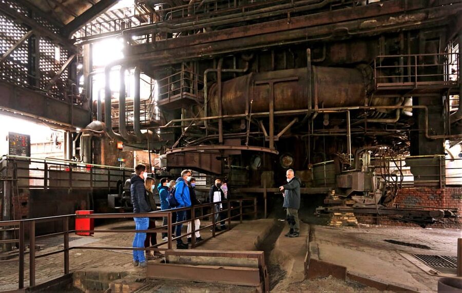 Hut tour Duisburg-Nord Landscape Park - The Path of the Iron: Gout to Torpedo Ladle Car