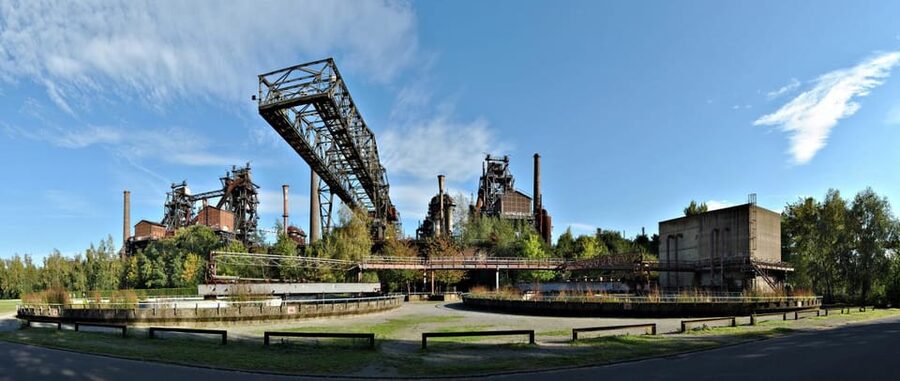 Hut tour Duisburg-Nord Landscape Park - Beautiful Views, Even When the Weather Is Not Perfect