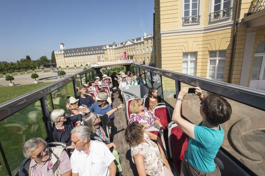 Karlsruhe: 24-Hour Hop-On Hop-Off Sightseeing Bus Ticket - The ride experience: audio, languages, and the pace you control