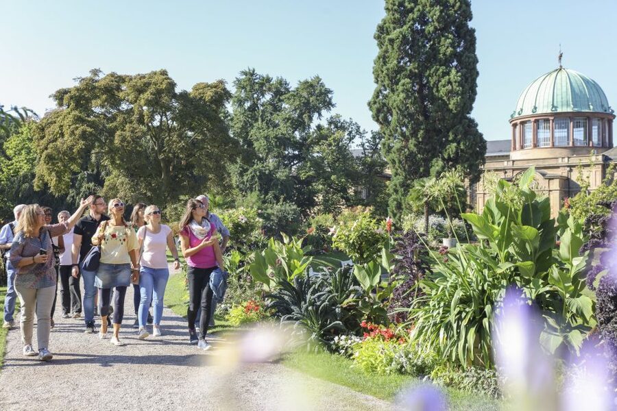 Karlsruhe: Guided City History & Culture Walking Tour - Where the tour starts, and how to use the 1.5 hours well