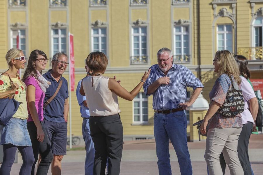 Karlsruhe: Guided City History & Culture Walking Tour - Baroque planning you can read while you walk