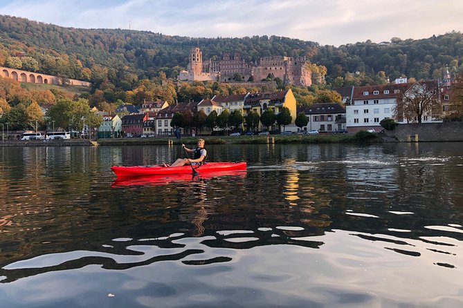 Kayak-Tour in Heidelberg on river Neckar - Schurmanstraße Start Point: Easy to Reach, Low Fuss