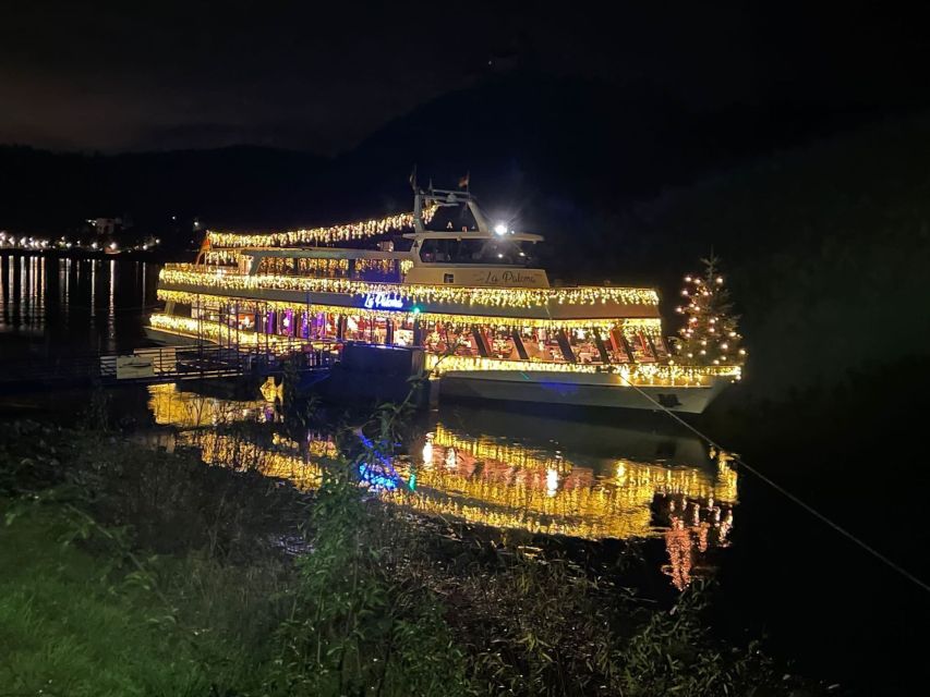 Koblenz: Christmas Boat Tour with Mulled Wine - Ehrenbreitstein Fortress: The Rocky Promontory Above the Rhine