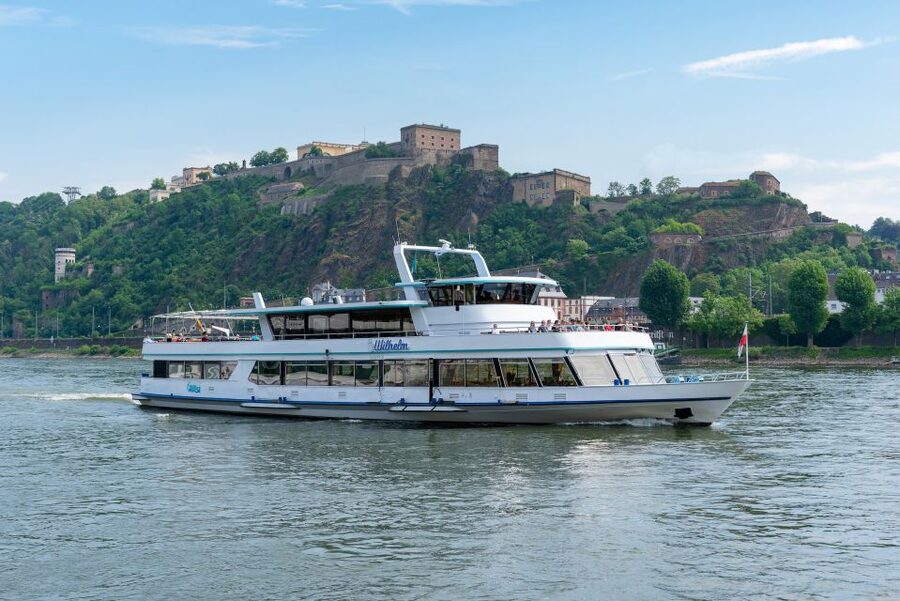Koblenz: Old Town Sightseeing Cruise along the Rhine - The Big Icon Moment: Deutsches Eck at the Rhine and Moselle Join
