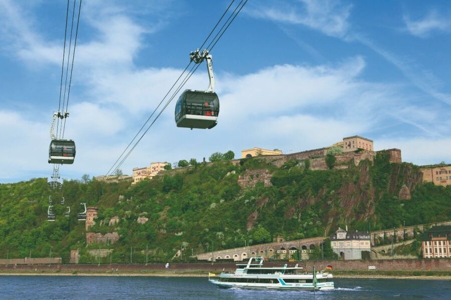 Koblenz: Rhine Valley Castle Sightseeing Cruise - Brücke 2 Boarding: Koblenz in One Easy Hour