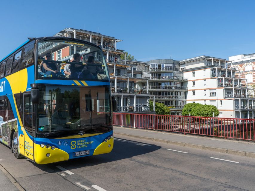 Leipzig: 13-Stop Hop-on/Hop-off Bus Ticket - Goethestraße to the top deck: how the ride actually works