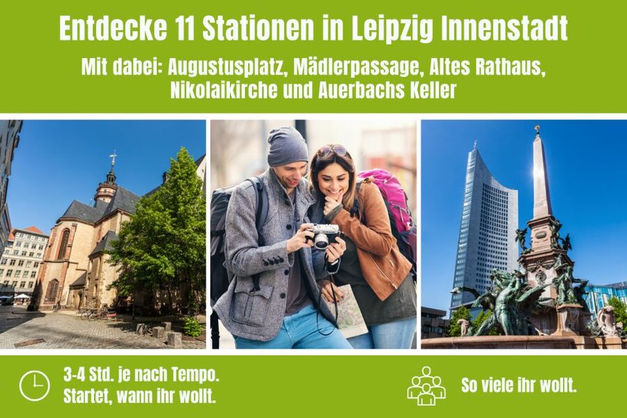 Leipzig City Centre: Scavenger Hunt Self-Guided Tour - Moritzbastei to Mädler Passage, Arcades and Auerbachs Keller