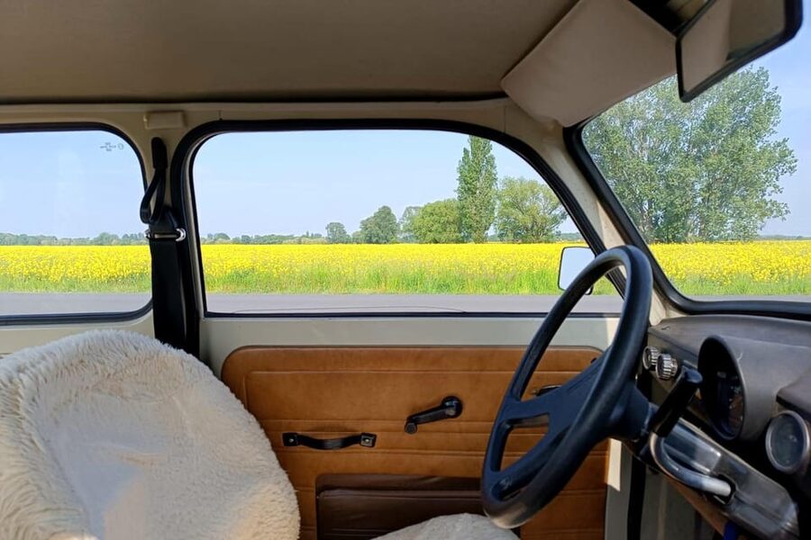 Leipzig: Trabant Rental for your very own tour - The Trabi Handover Briefing: Petrol Tap to Gearstick Basics