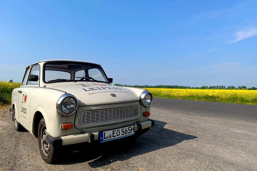 Leipzig: Trabant Rental for your very own tour - Where You Pick Up Your Trabi Near Bayerischer Bahnhof
