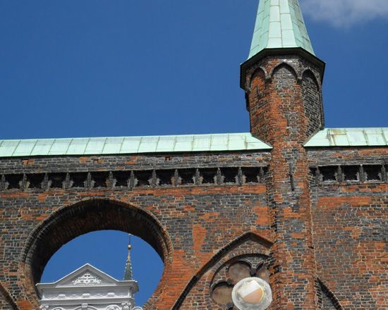 Lübeck: Hanseatic League History Walking Tour - St. Mary’s Church: a model that spread beyond Lübeck